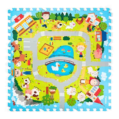 Puzzle- und Spielmatten Puzzle- und Spielmatte Straße