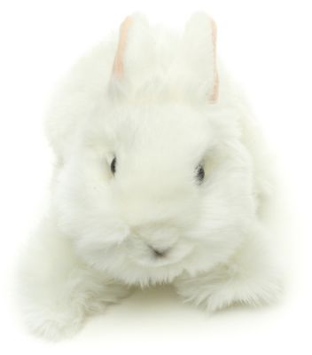 Kaninchen Löffel 2x14 cm weiß 