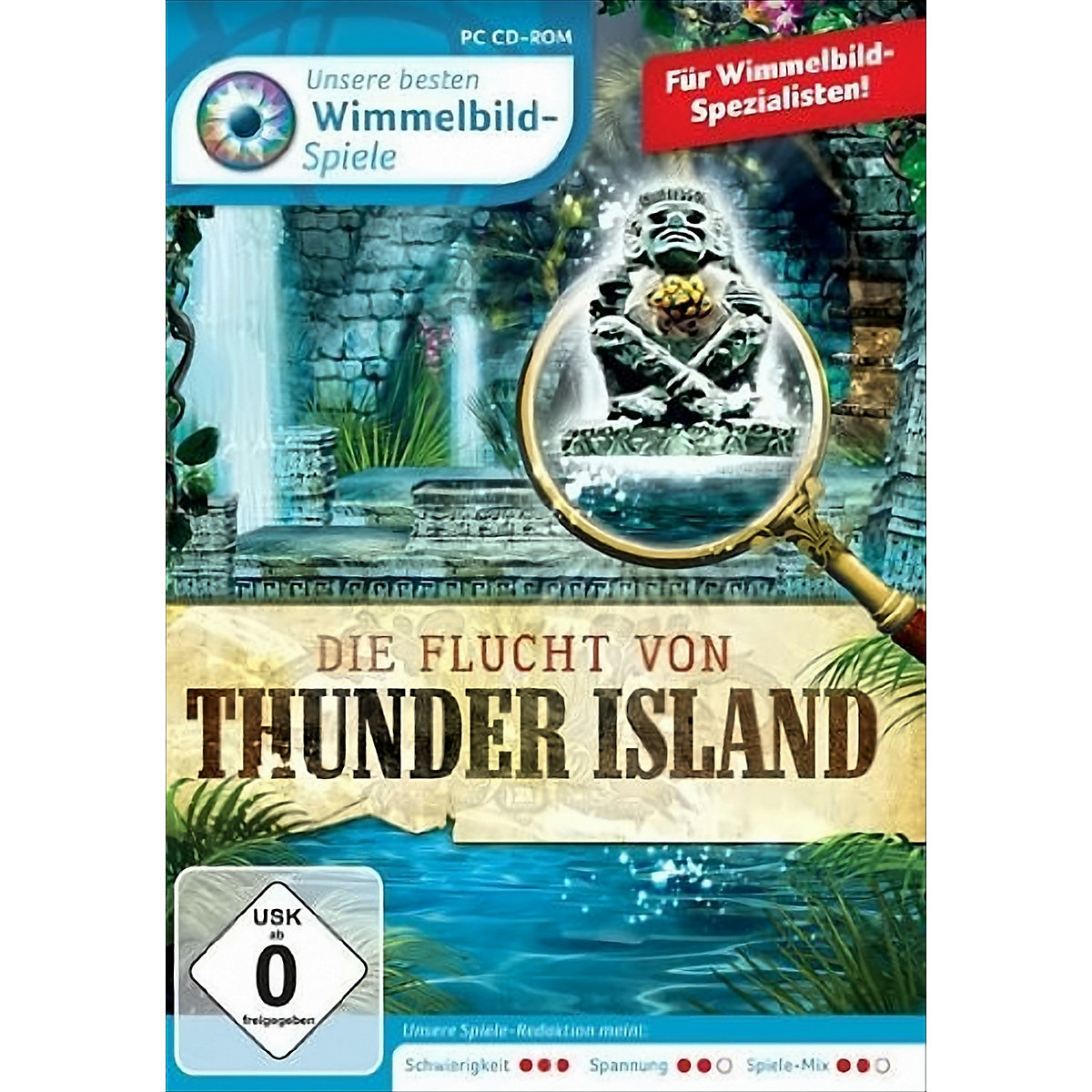 Unsere besten Wimmelbild Spiele Die Flucht von Thunder Island