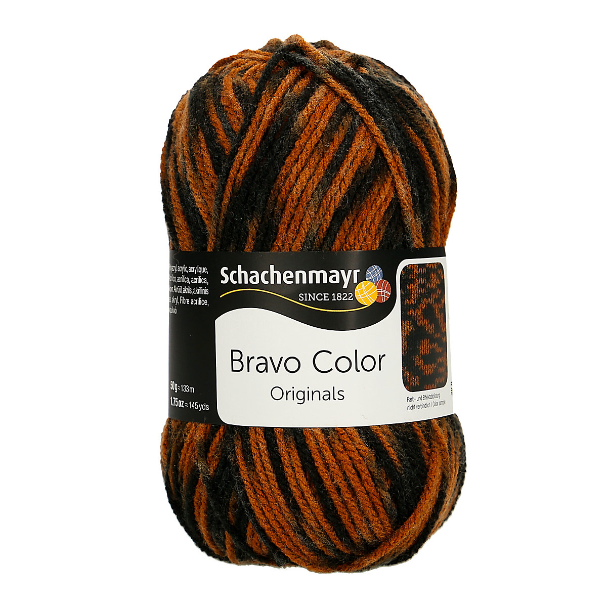 Schachenmayr Handstrickgarne Bravo Color 50g tiger color