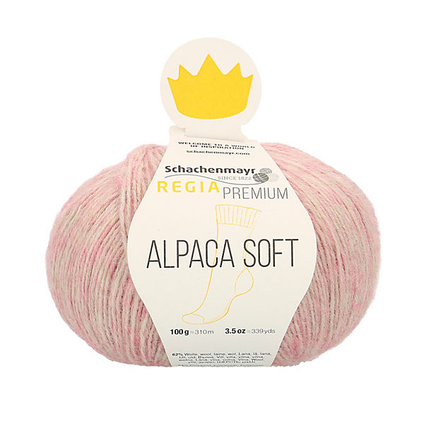 Handstrickgarne Premium Alpaca Soft, 100g Rosé