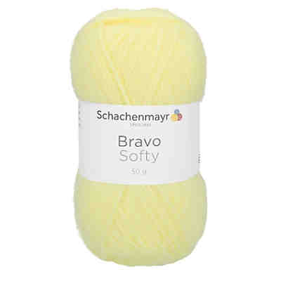 Handstrickgarne Bravo Softy, 50g Lemon