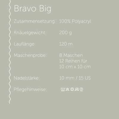 Schachenmayr Handstrickgarne Bravo Big 200g Anthrazit Meliert