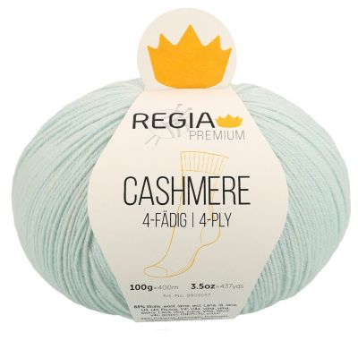REGIA Handstrickgarne Premium Cashmere 100g Soft mint