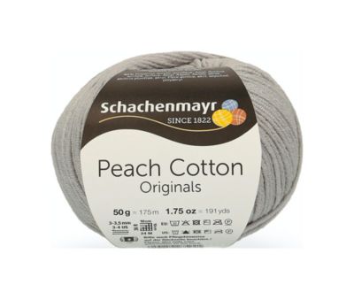 Schachenmayr Handstrickgarne Peach Cotton 50g silber
