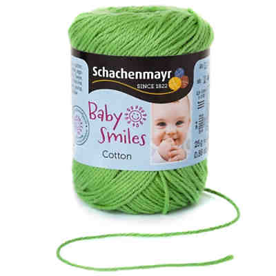 Handstrickgarne Baby Smiles Cotton, 25g Apple Green
