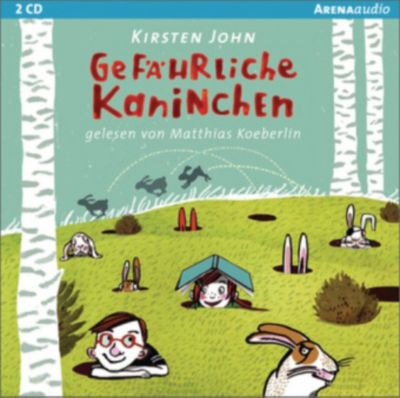 Buch - Gefhrliche Kaninchen, 2 Audio-CDs