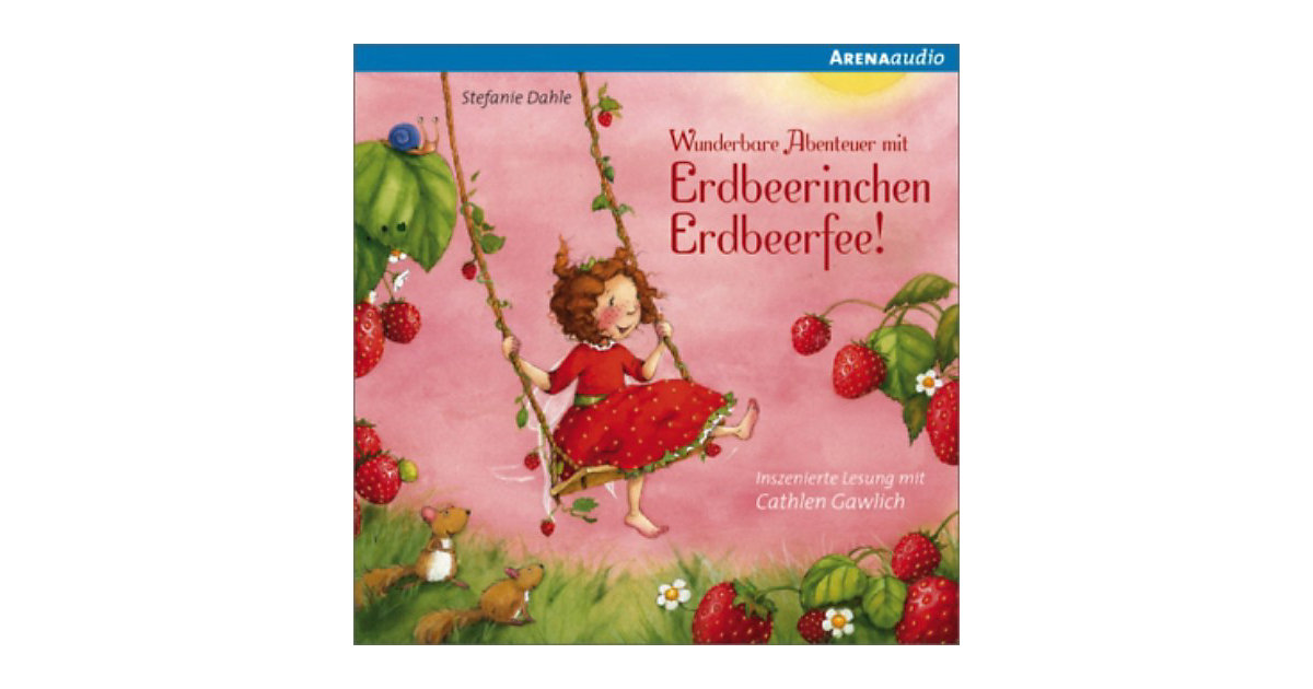 Buch - Wunderbare Abenteuer mit Erdbeerinchen Erdbeerfee, 1 Audio-CD