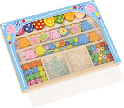 Holzfädelperlen Party Beads, sortiert 2