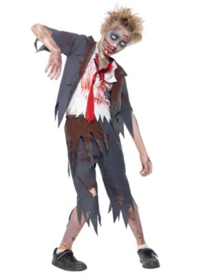 Smi Halloween Kinder Kostüm Zombie Schuljunge 