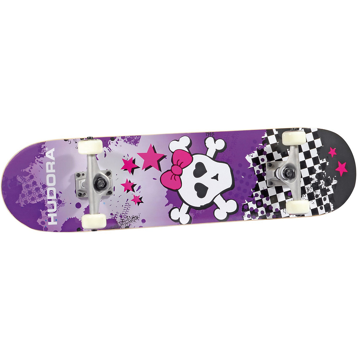 HUDORA Skateboard Skull ABEC 5 RI5821