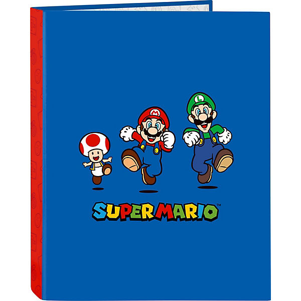 Ringbuch/Zeugnismappe A4 Super Mario