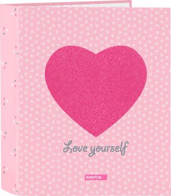 safta Zeugnismappe/Ringbuch A4 Heart