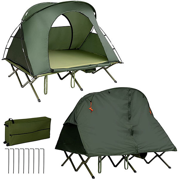 Campingzelt Set für 1 Person mit Matratze