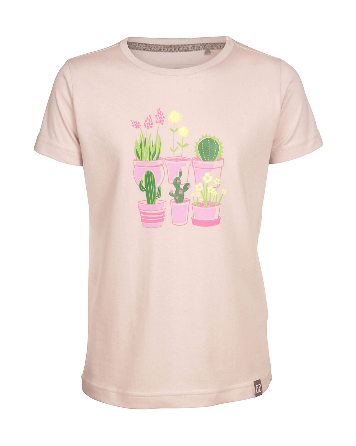 elkline T-Shirt Plantsarefriends mit Rundhalsausschnitt und Blumenprint für Mädchen