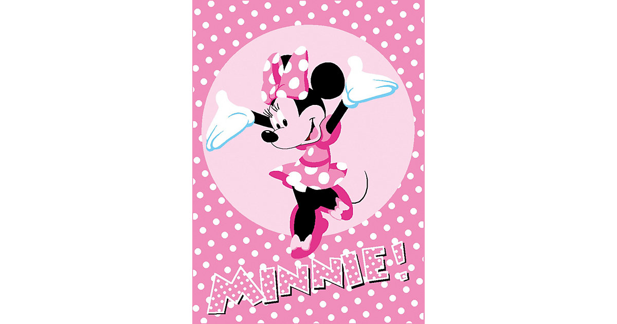 Kinderteppich Minnie Mouse, Tanzt, 95 x 133 cm Kinderteppich Minnie Mouse, Tanzt, 95 x 133 cm