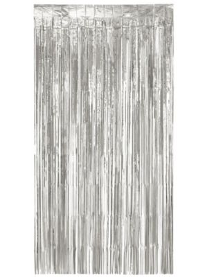 Boland Türvorhang silber-metallic