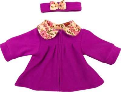 Schwenk Puppen Kleidung Unterwäsche  pink weiß gestreift für 36-40 cm Puppen 