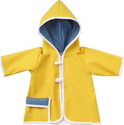 Puppe Regenmantel Regenjacke Mit Kapuze Für 43cm Mädchen Puppen Dress Up 