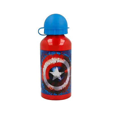 Captain America Aluminium Trinkflasche 400 ml Trinkflaschen
