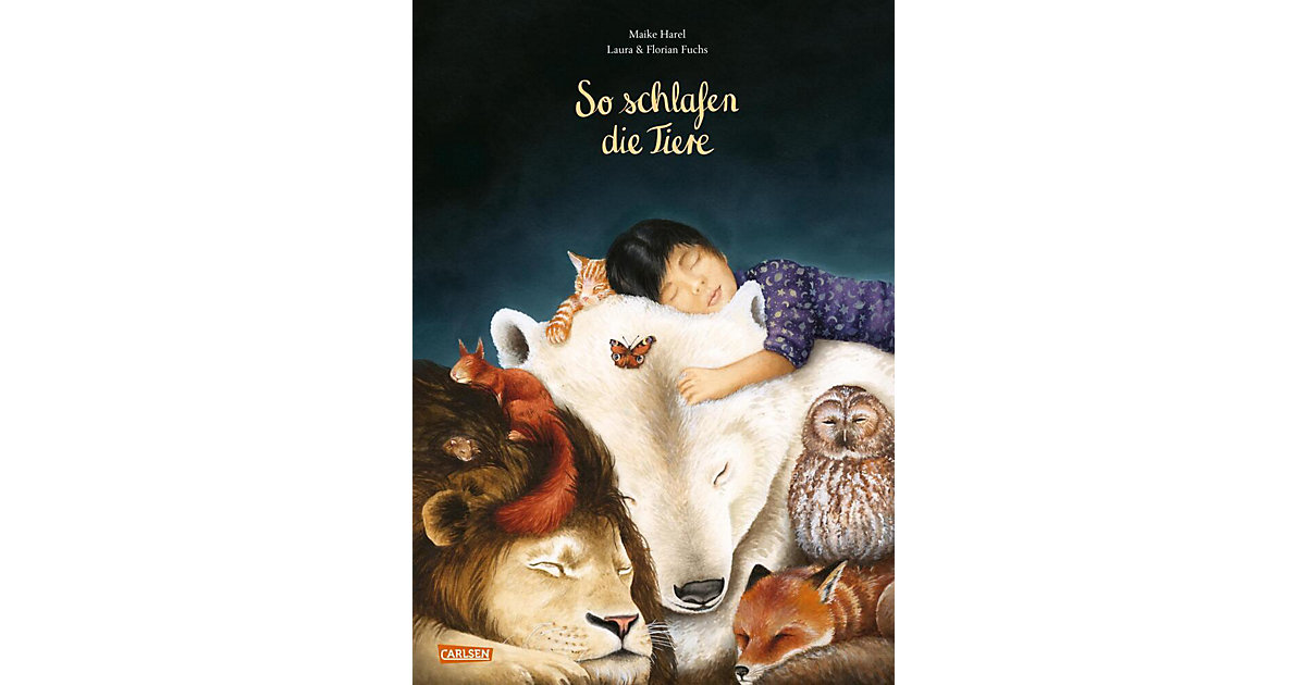 Spielzeug: Carlsen Verlag Buch - So schlafen die Tiere