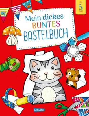 Image of Buch - Mein dickes buntes Bastelbuch