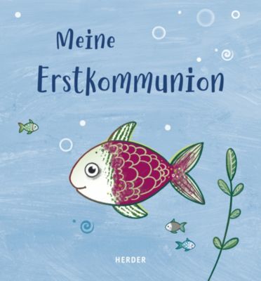 Image of Buch - Meine Erstkommunion Erinnerungsalbum Fisch