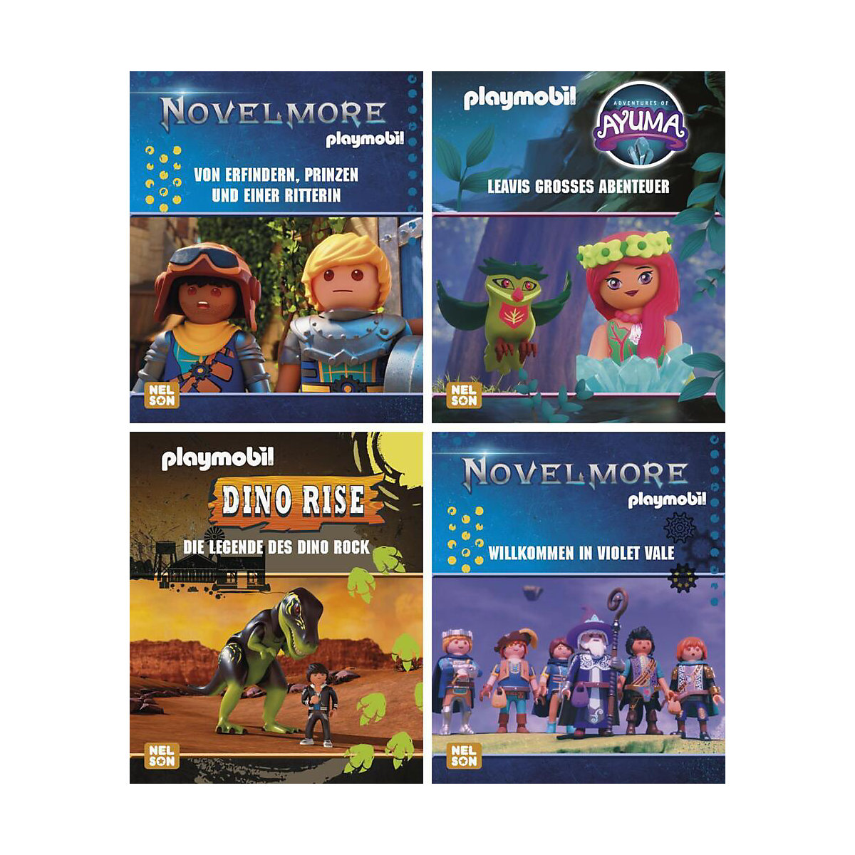 Nelson Verlag Nelson Mini-Bücher: Playmobil 5-8