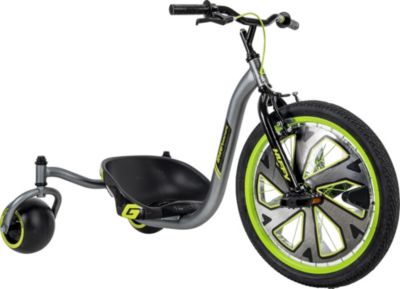 Original mit Bremse! Kinder Drift Trike Dreirad Huffy 20 Zoll Green Machine 
