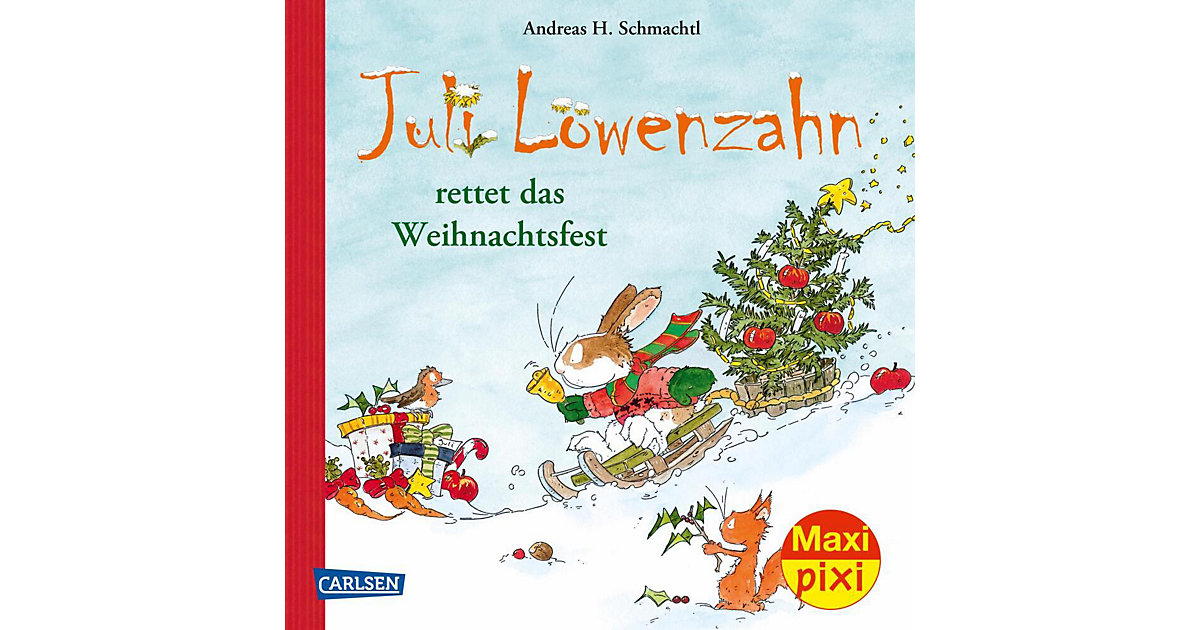 Spielzeug: Carlsen Verlag Buch - Maxi Pixi 385: Juli Löwenzahn rettet das Weihnachtsfest