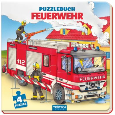 Image of Buch - Trötsch Pappenbuch Puzzlebuch Feuerwehr