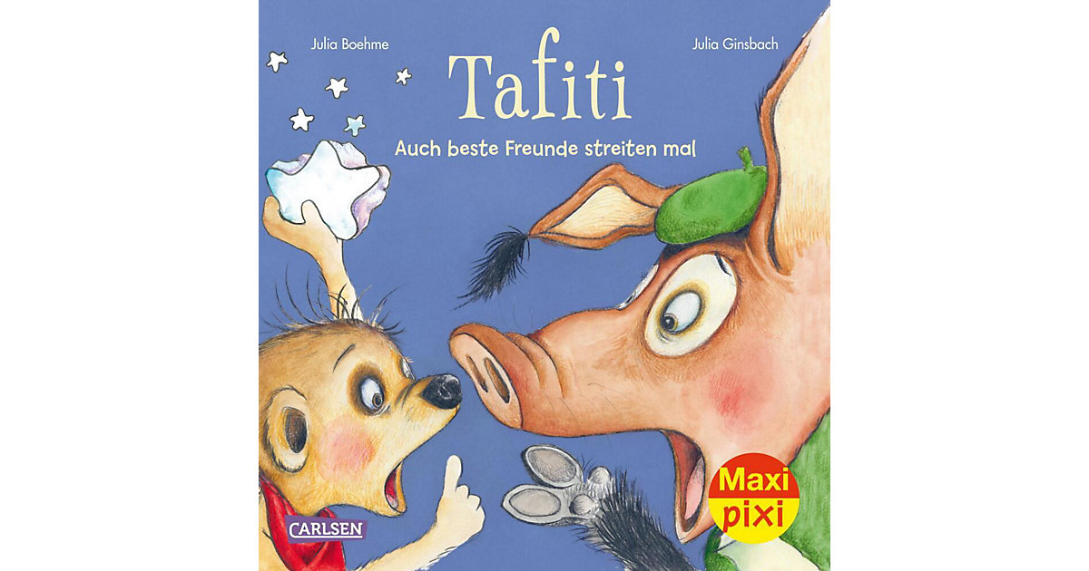 Spielzeug: Carlsen Verlag Buch - Maxi Pixi 381: Tafiti: Auch beste Freunde streiten mal