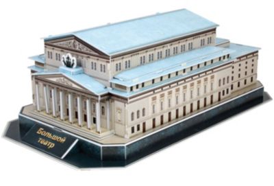 Пазл 3D "Большой театр (Россия)", 29 деталей, CubicFun