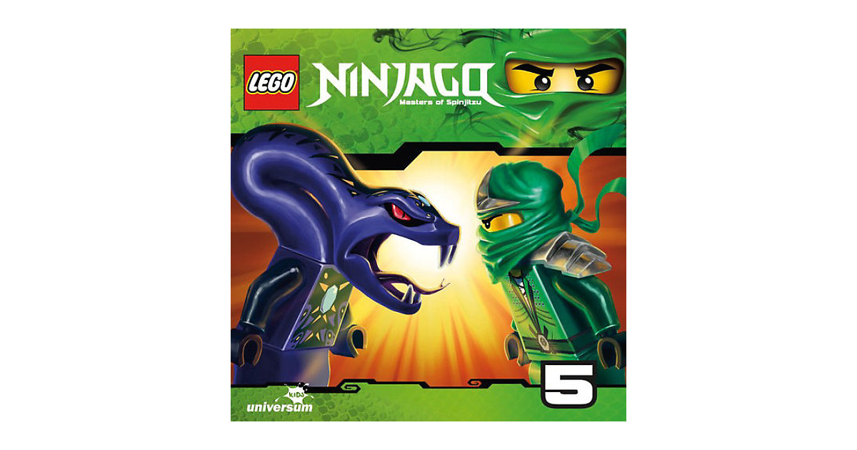 CD LEGO Ninjago - Das Jahr der Schlangen 5 Hörbuch