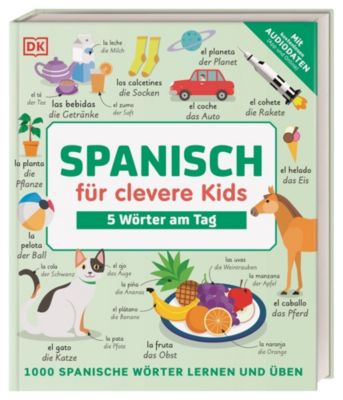 Image of Buch - Spanisch clevere Kids - 5 Wörter am Tag Kinder
