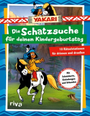 Image of Buch - Yakari - Die Schatzsuche deinen Kindergeburtstag Kinder