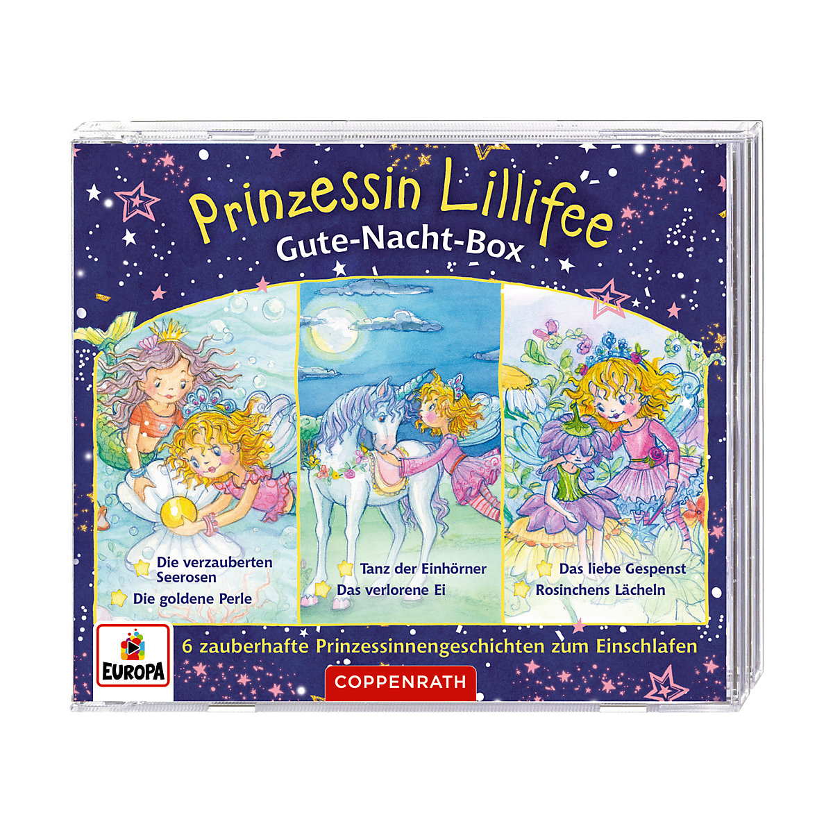 CD Hörspiel: Prinzessin Lillifee Gute-Nacht-Box (3 CDs) Audio-CD