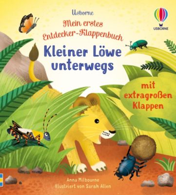 Image of Buch - Mein erstes Entdecker-Klappenbuch: Kleiner Löwe unterwegs