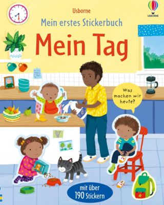 Image of Buch - Mein erstes Stickerbuch: Mein Tag