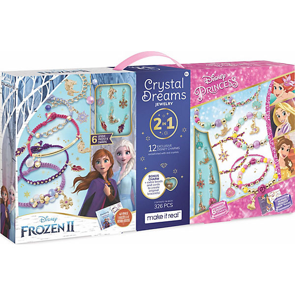 Frozen II & Princess Magisches XL Schmuck-Set mit Swarovski-Kristallen