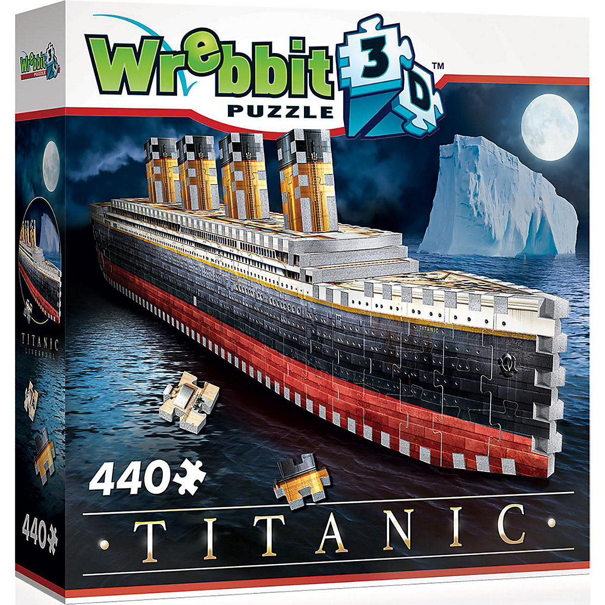 Wrebbit 3D Puzzle Titanic 440 Teile
