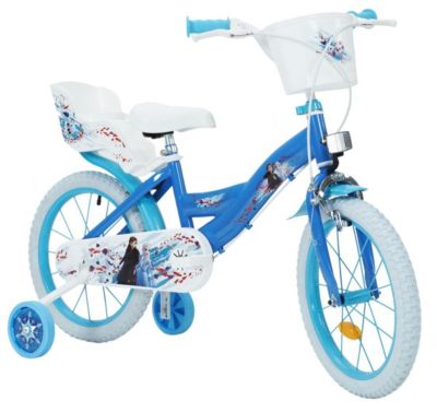 Kinderfahrrad Disney Frozen 16 Zoll Eiskönigin Fahrrad Kinder ab 4 Mädchenrad 