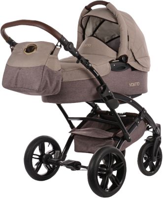 beige kinderwagen