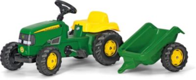 Rolly Toys Kinder X-Trac John Deere Trettraktor Traktor mit Maxi Lader 046638 