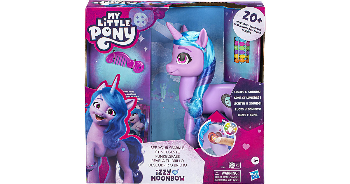 Spielzeug/Sammelfiguren: Hasbro My Little Pony Funkelspaß Izzy Moonbow