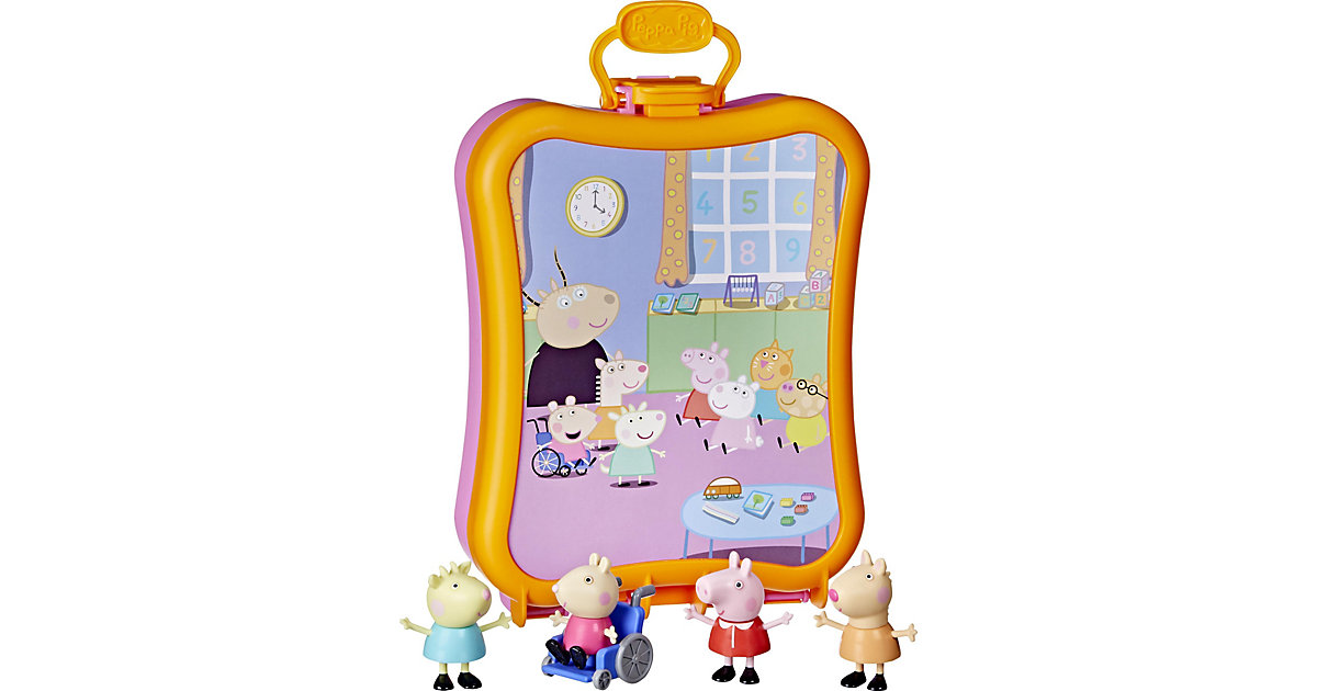 Spielzeug/Sammelfiguren: Hasbro Peppa Pig Peppa’s Club Freundebox