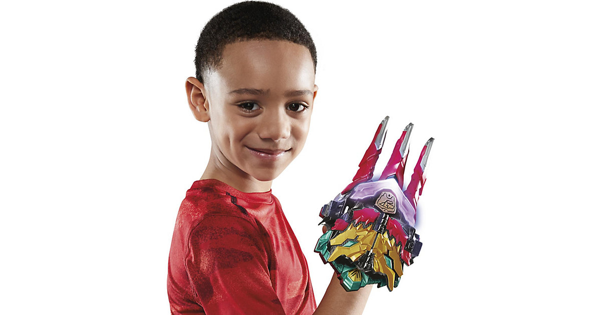Spielzeug/Kostüme: Hasbro Power Rangers Dino Knight Morpher Elektronisches Spielzeug Jungen Kinder