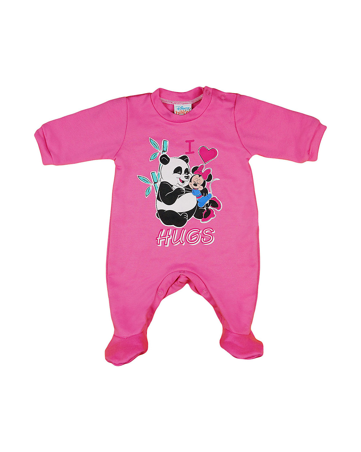 Babybogi Strampler für Mädchen Minnie Maus & Panda für Mädchen