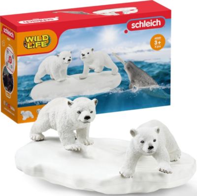 Image of Schleich Wild Life 42531 Eisbären-Rutschpartie