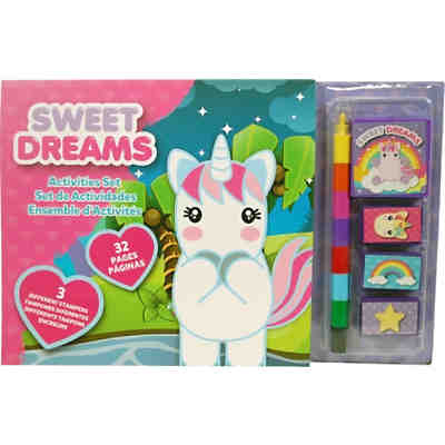 Stempelset Sweet Dreams Unicorn, 6-tlg.